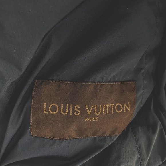 LOUIS VUITTON PUFFER DOWN VEST NAVY/BLACK - Picture 5 of 7